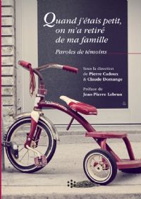 Dédicace « Quand j’étais petit, on m’a retiré de ma famille ». Le samedi 21 mars 2015 à Paris15. Paris.  15H30